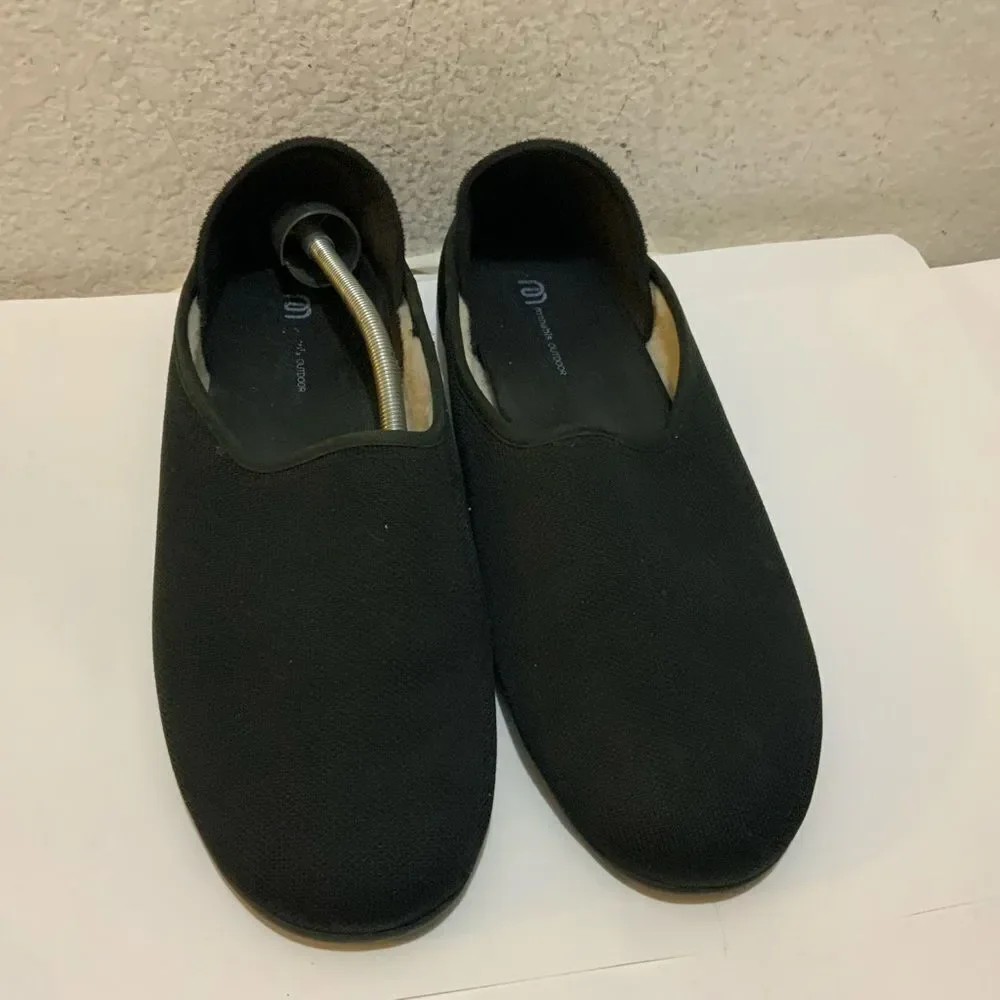 Mahabis Shoes Mens 13.5 black  Iconic Classic Wool Slippers Comfy